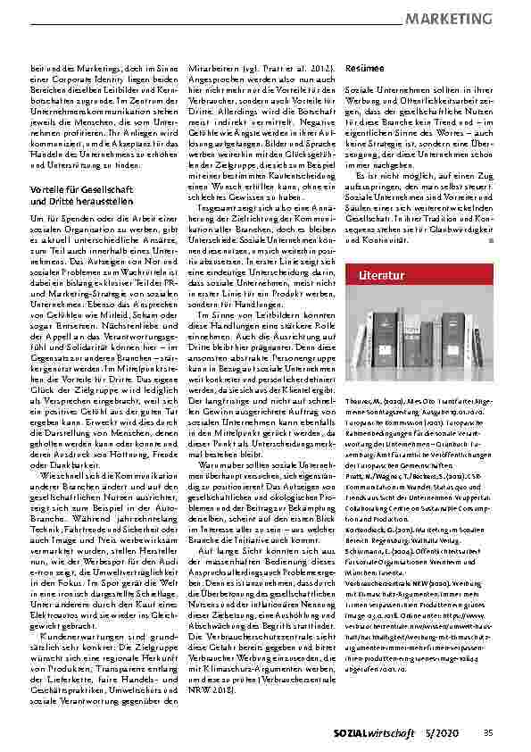 Vorschauseite 2: ÖFFENTLICHKEITSARBEIT Glaubwürdigkeit und Kontinuität wahren
