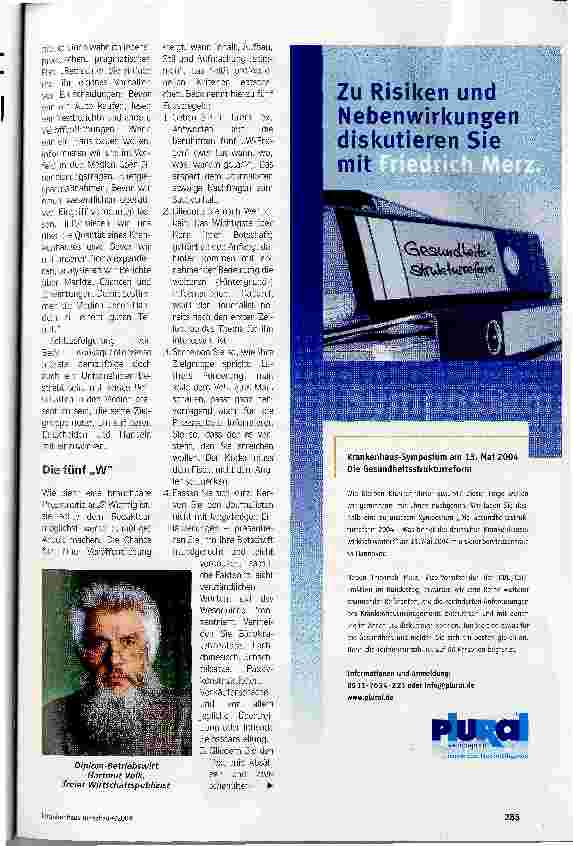 Vorschauseite 2: Nur Maßarbeit hat Aussicht auf ErfolgWorauf es bei der Pressearbeit ankommt