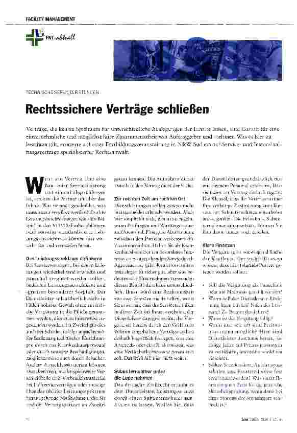 Vorschauseite 1: Rechtssichere Verträge schließen