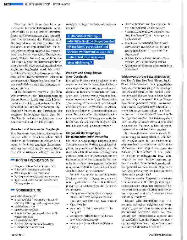 Vorschauseite 2: Wenn Essen zur Gefahr wird