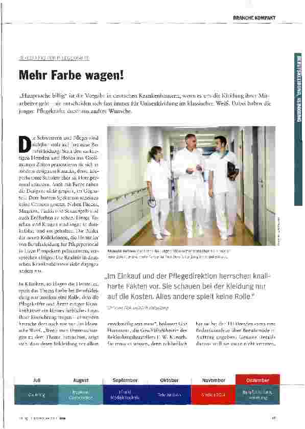 Vorschauseite 1: Mehr Farbe wagen!