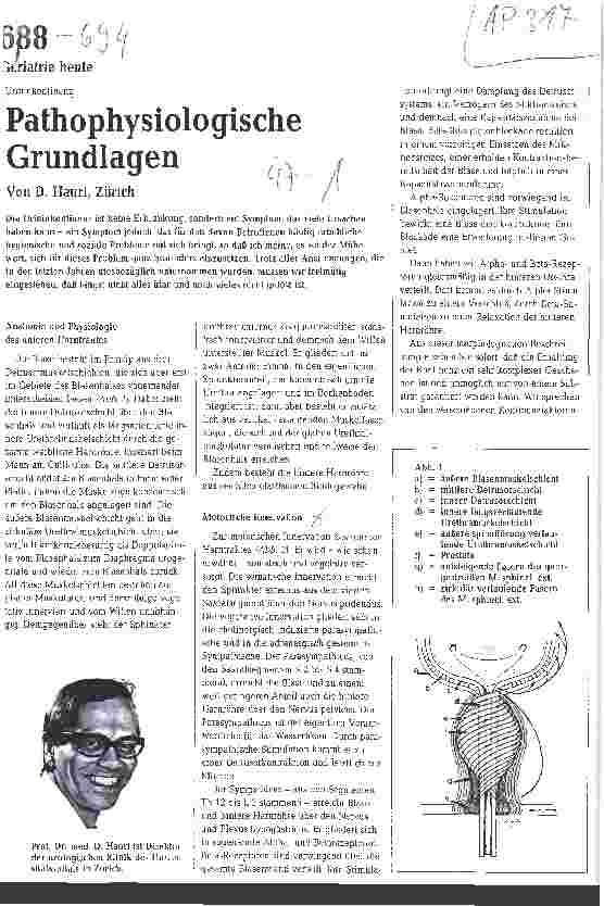 Vorschauseite 1: Pathophysiologische Grundlagen