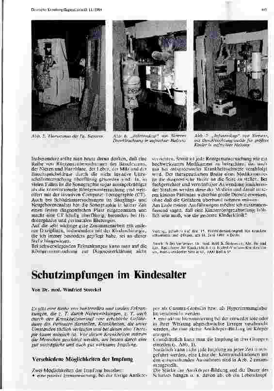 Vorschauseite 1: Schutzimpfungen im Kindesalter