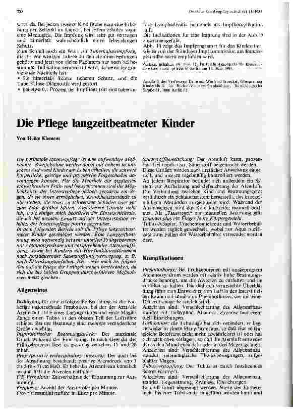 Vorschauseite 4: Schutzimpfungen im Kindesalter