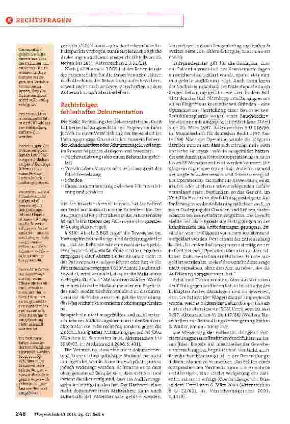 Vorschauseite 2: Vorsicht bei Änderungen