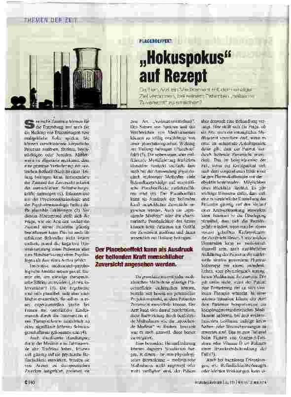 Vorschauseite 1: „Hokuspokus auf Rezept