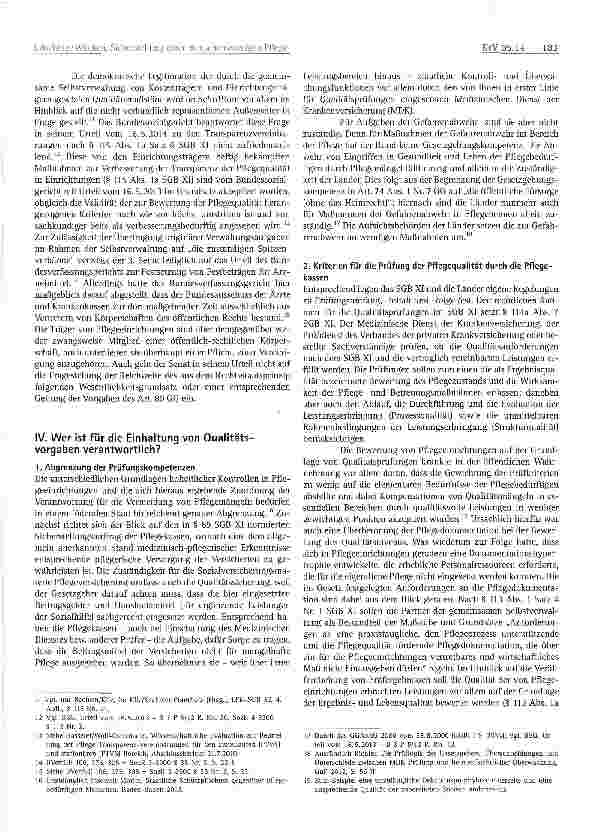 Vorschauseite 3: Wer ist für die Sicherstellung einer menschenwürdigen Pflege zuständig?