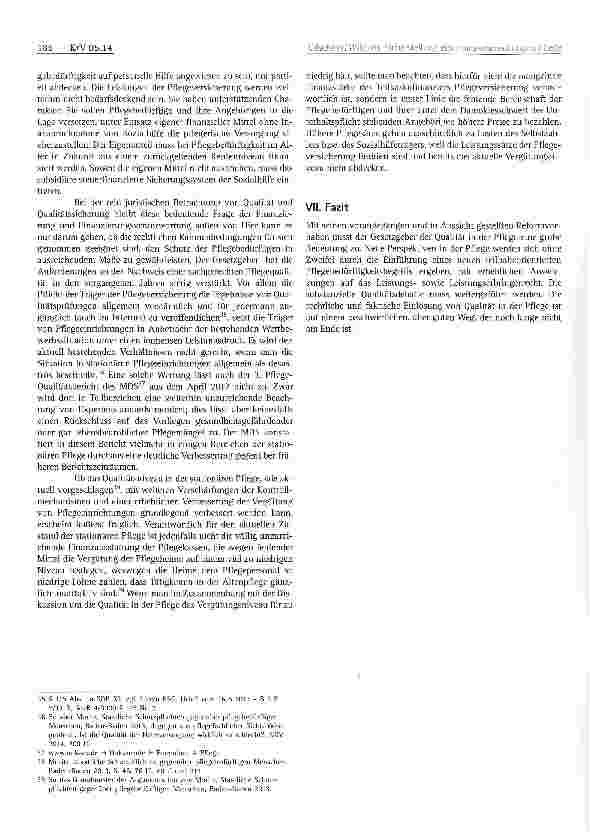 Vorschauseite 6: Wer ist für die Sicherstellung einer menschenwürdigen Pflege zuständig?