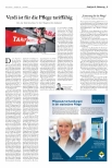 Vorschauseite 1: Verdi ist für die Pflege tarifähig.