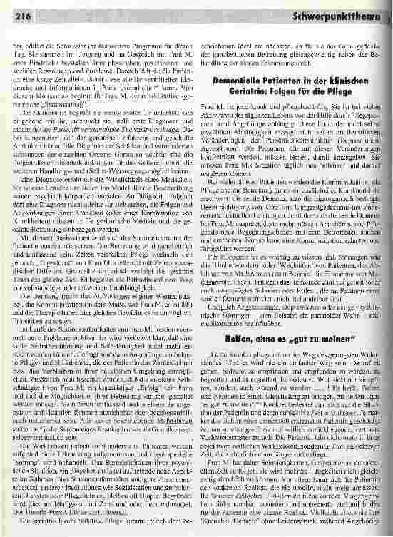 Vorschauseite 3: Pflege in der rehabilitativen Geriatrie: Ansätze, Modelle, Ziele