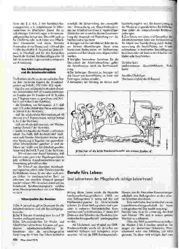 Vorschauseite 2: Das neue Arbeitsgesetz 1994