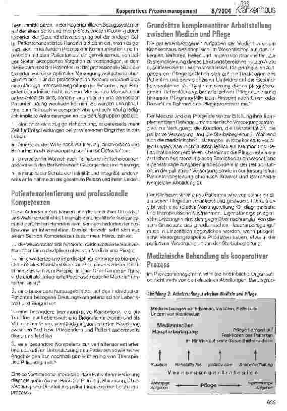 Vorschauseite 2: Kooperatives Prozessmanagement im Krankenhaus