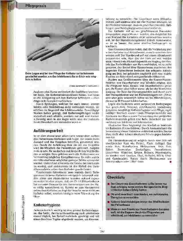 Vorschauseite 3: Das letzte Mittel Der Einsatz von Dauerkathetern