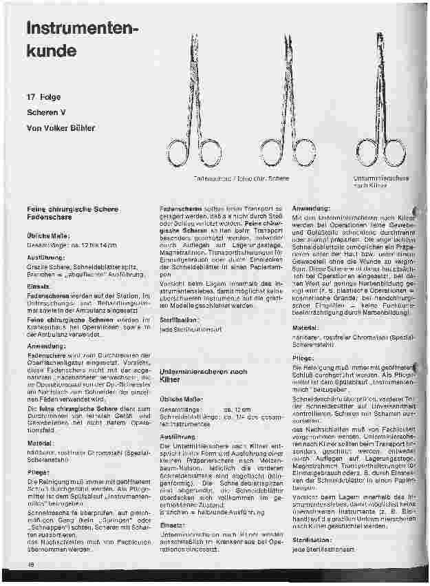 Vorschauseite 1: Instrumentenkunde 17. Folge