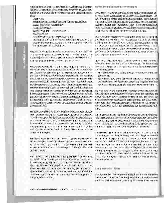Vorschauseite 4: Zur Epidemiologie und Versorgungssituation psychischer Erkrankungen am Beispiel Psychose-erkrankter Menschen