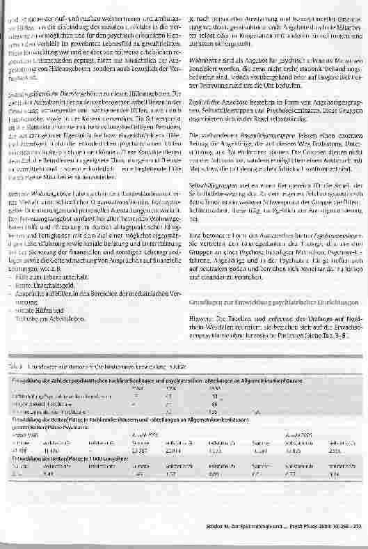 Vorschauseite 5: Zur Epidemiologie und Versorgungssituation psychischer Erkrankungen am Beispiel Psychose-erkrankter Menschen