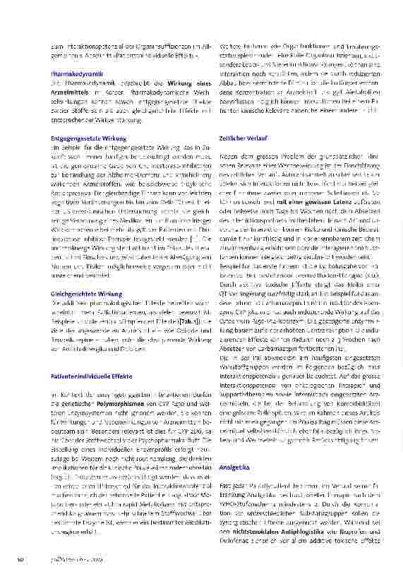 Vorschauseite 5: Arzneimittelinteraktionen