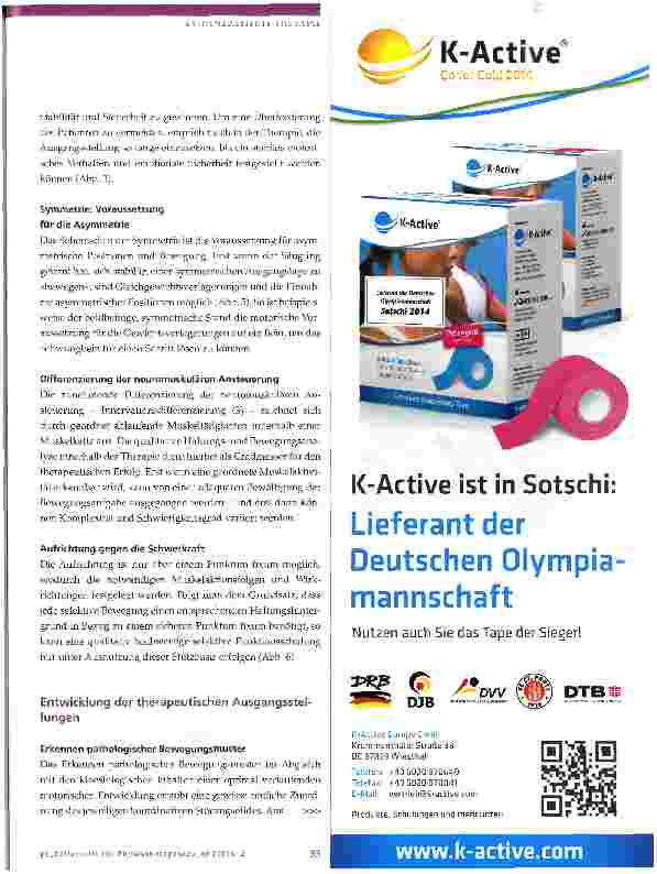 Vorschauseite 3: Akrodynamische Therapie in der Praxis