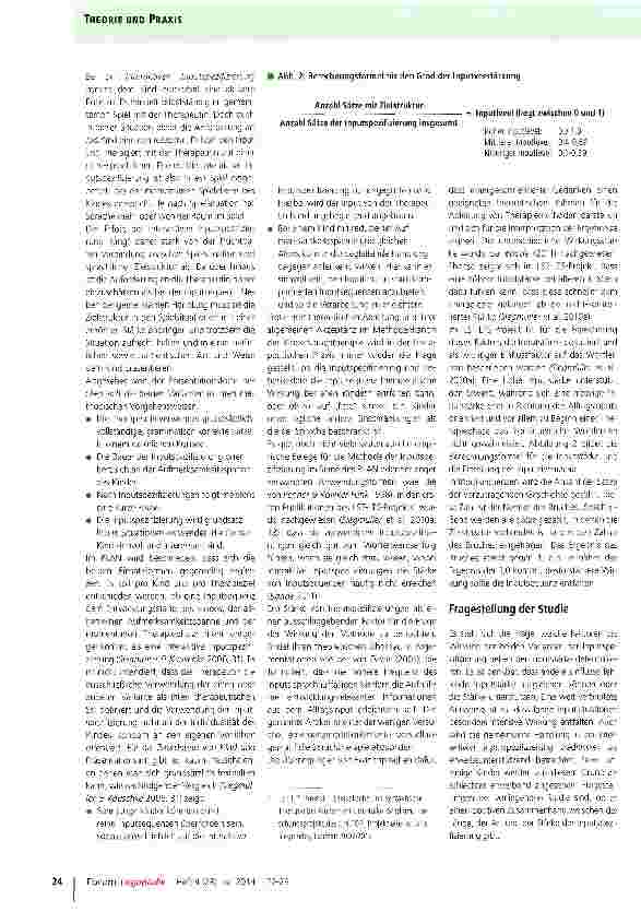 Vorschauseite 3: Wie wirkt mein therapeutischer Input?