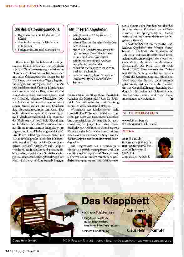 Vorschauseite 2: Vereinbarkeit von Familie und Beruf