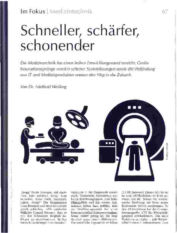 Vorschauseite 1: Schneller, schärfer, schonender