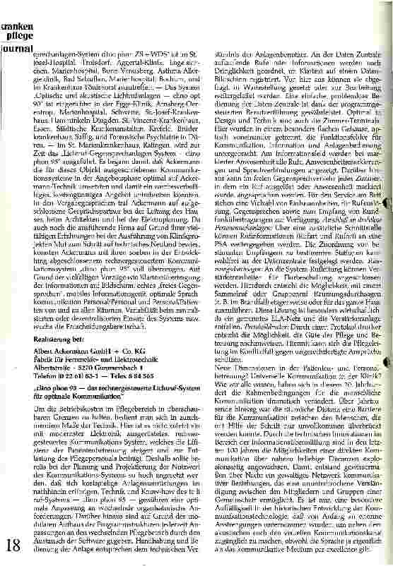 Vorschauseite 5: Universelle Kommunikation in der Klinik