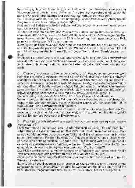 Vorschauseite 3: Berufsspezifische Einstellung gegenüber psychisch Kranken