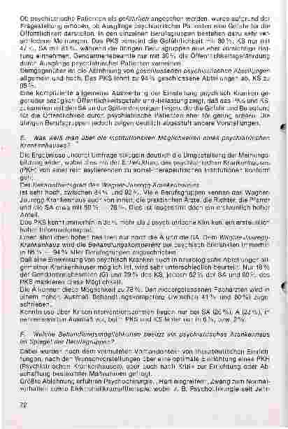 Vorschauseite 4: Berufsspezifische Einstellung gegenüber psychisch Kranken