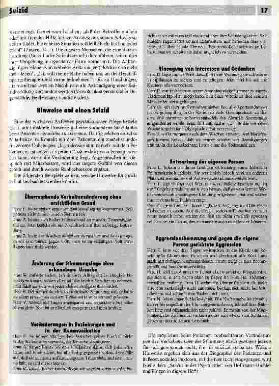 Vorschauseite 6: Theorien zum Suizid