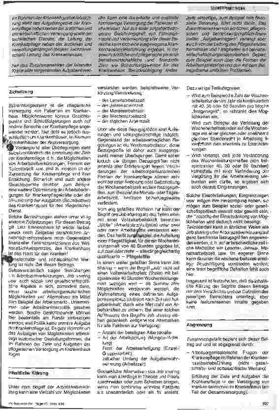 Vorschauseite 2: Arbeitszeitverkürzung, Job-sharing, Teilzeit