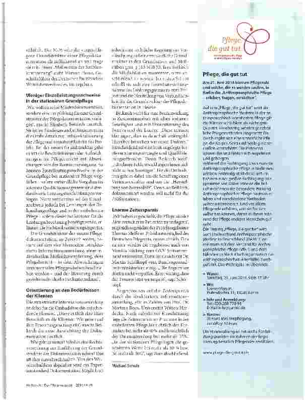 Vorschauseite 2: Dokumentation - endlich verschlankt