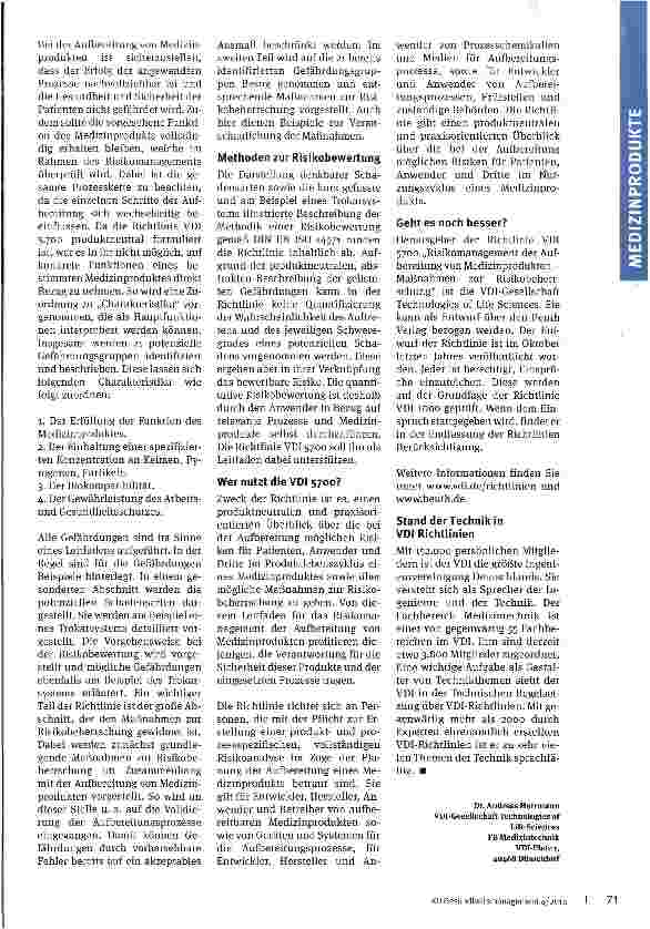 Vorschauseite 2: Risikobeherrschung