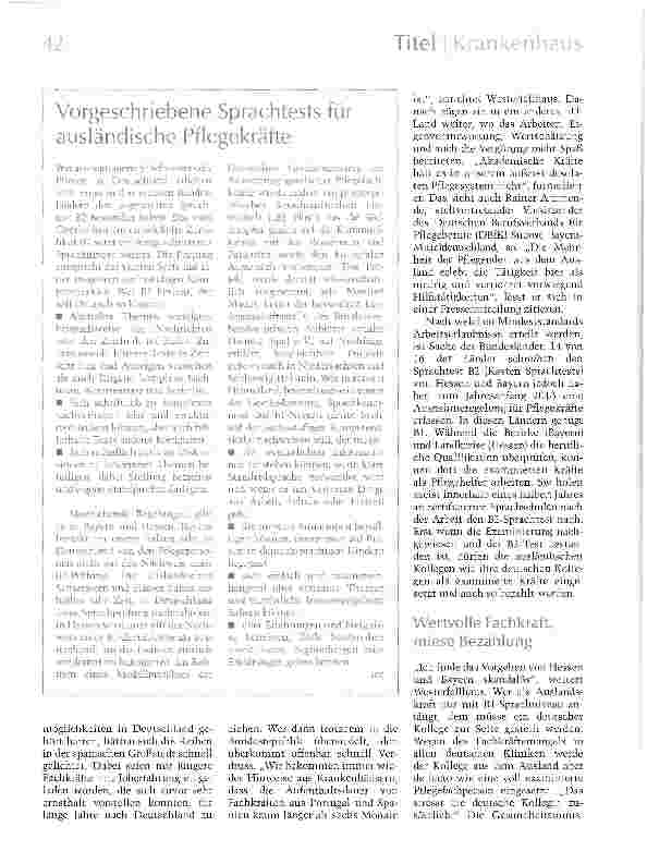 Vorschauseite 3: Bloß nicht Deutschland!