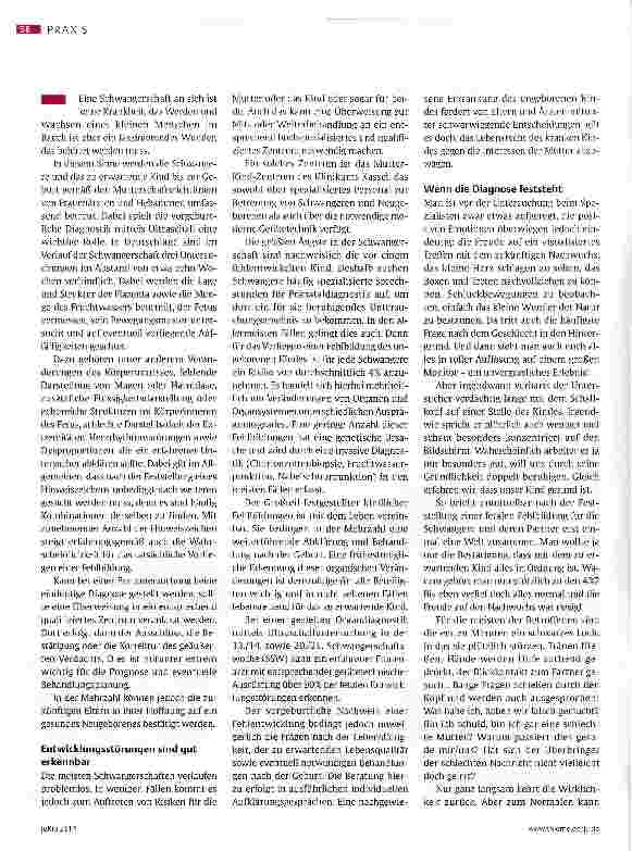 Vorschauseite 2: Pränataldiagnostik