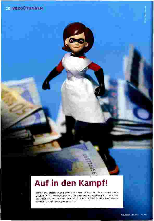 Vorschauseite 1: Auf in den Kampf!