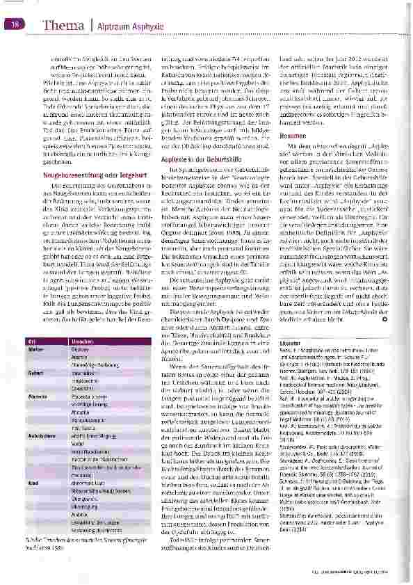 Vorschauseite 5: Die „Asphyxie in der forensischen Medizin