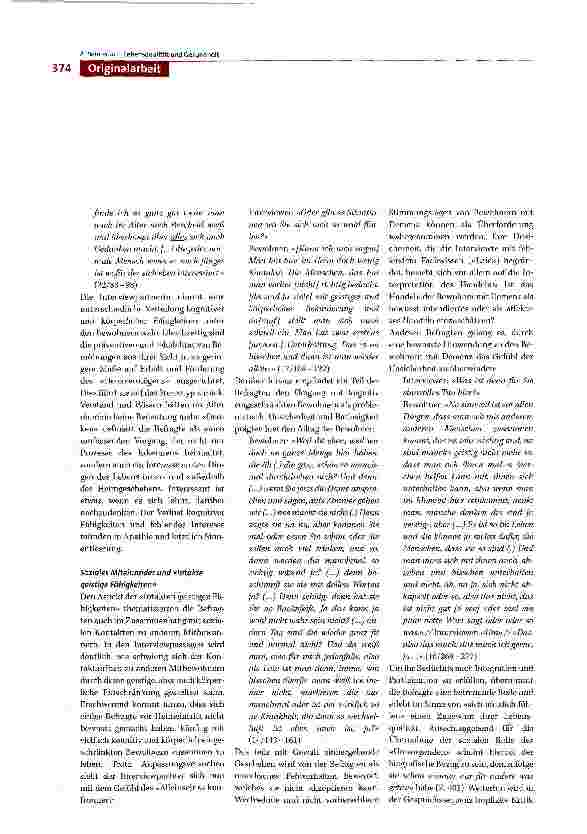 Vorschauseite 6: Lebensqualität und Gesundheit - Subjektive Perspektiven von selbstauskunftsfähigen Pflegeheimbewohnern - eine qualitative Studie