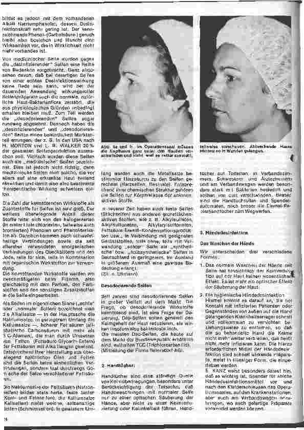 Vorschauseite 2: Moderne Entwicklung in der Orthopädie 5. Folge: Antiseptik und Asepsis