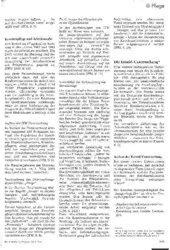 Vorschauseite 2: Das Image der Pflegeberufe Ein Vergleich von Studien