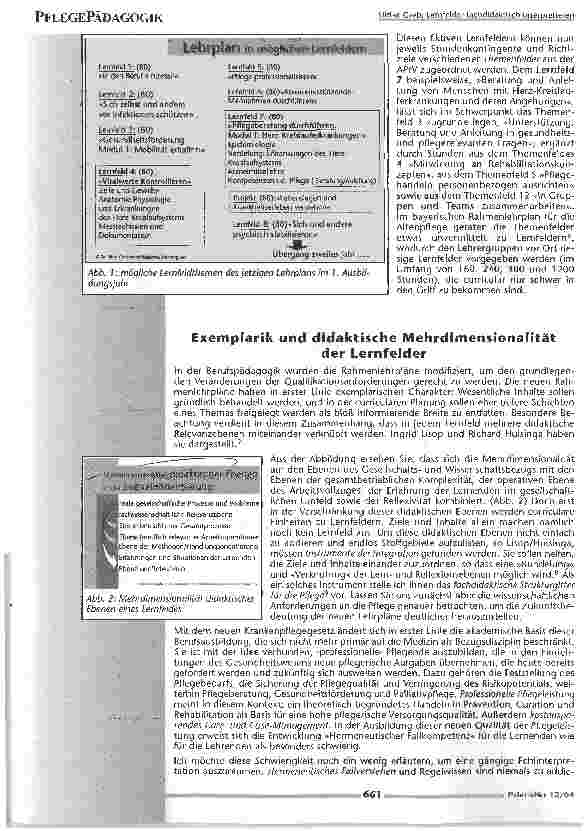 Vorschauseite 2: Lernfelder fachdidaktisch interpretieren