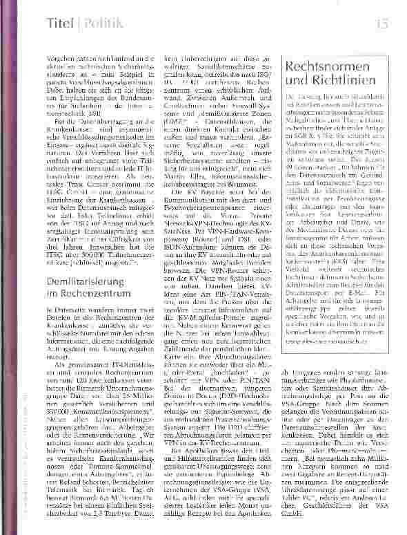 Vorschauseite 2: Verschlüsselt, getunnelt, abhörsicher