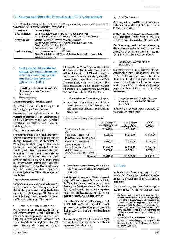 Vorschauseite 3: Querschnittsarbeit - Leistungsbereiche, Personal-bemessung und Kostenkalkulation
