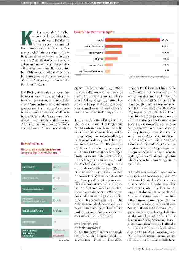 Vorschauseite 2: Berufsunfähigkeitsschutz zum halben Preis