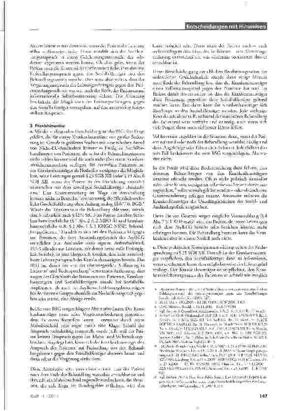 Vorschauseite 2: Nothelferleistungen bei Asylbewerbern SGBXll §25; AsylbLG §4