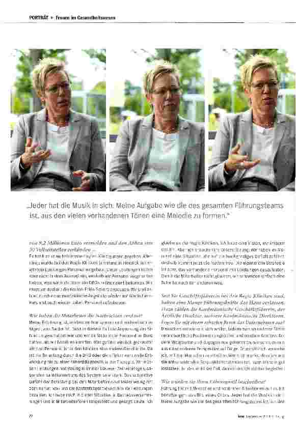 Vorschauseite 3: Angela Bartels Hart, aber herzlich