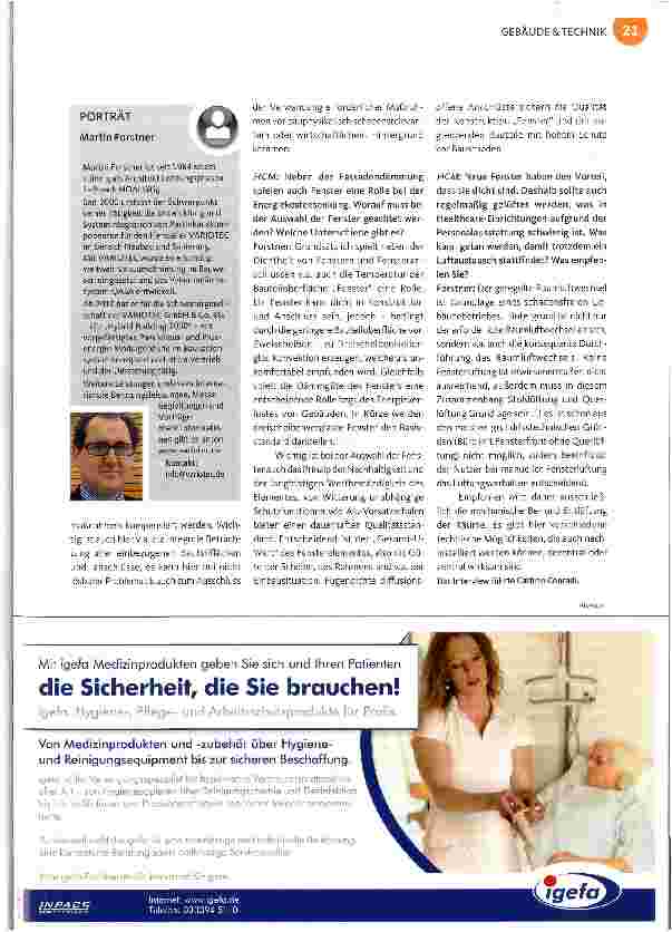 Vorschauseite 2: Mit dem richtigen Material Kosten sparen