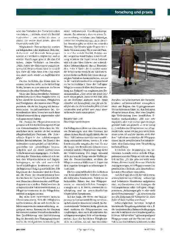 Vorschauseite 2: Validation und Lebensqualität von Pflegepersonen