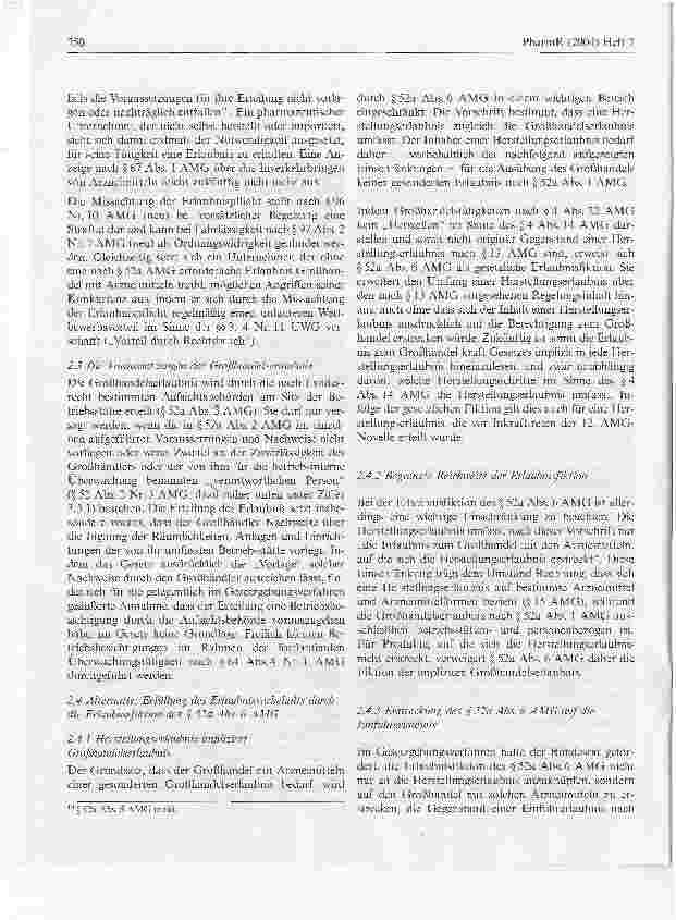 Vorschauseite 3: Verschärfter Regulierungsrahmen für Arzneimittelgroßhandel, Hersteller und pharmazeutische Unternehmer durch die 12. AMG-Novelle