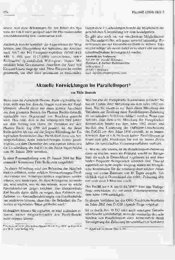 Vorschauseite 3: Pharmaunternehmen sollten sich wehren - jetzt erst recht!