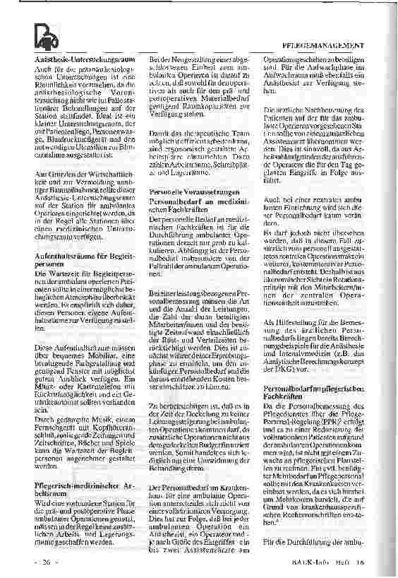 Vorschauseite 4: Ambulantes Operieren - eine neue Herausforderung an das Krankenhaus-Management